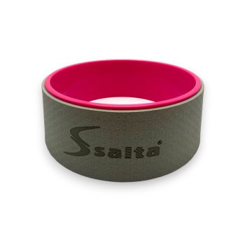 Jóga kerék sima felülettel, Salta - Szürke-Rózsaszín 