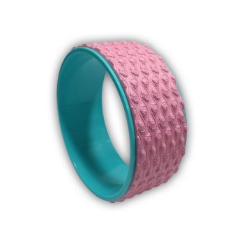   Jóga kerék hullámos felülettel, Salta - Rózsaszín-türkiz