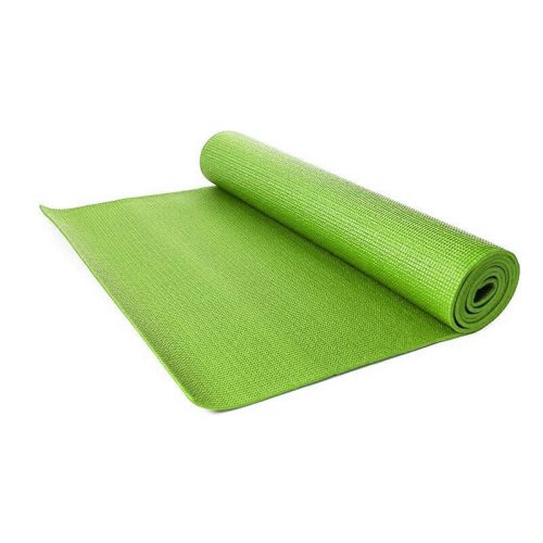 Jógaszőnyeg, 0,6x61x172 cm, PVC csúszásmentes, Salta - Zöld