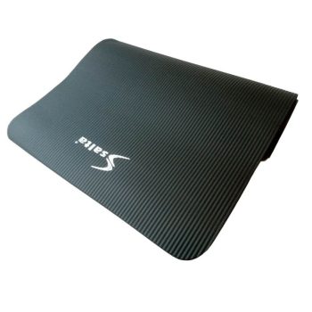   Jógaszőnyeg, 1x61x183 cm, NBR csúszásmentes, Salta - Fekete