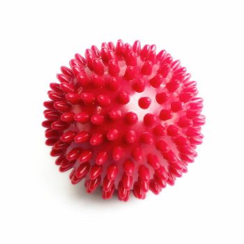 Masszázs labda, tüskés, Salta - Piros