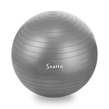   Gimnasztikai labda, durranásmentes, Salta - 110 cm - Szürke