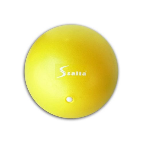 Salta soft ball vagy más néven pilates labda, 23 cm átmérő, sarga színben.