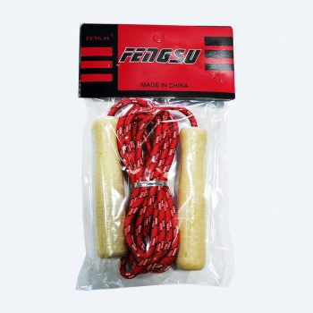 Ugrálókötél, fonatolt, 200 cm, Salta - Piros