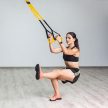 TRX jellegű Sport edzőheveder, Salta - Sárga-fekete