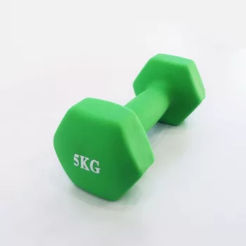 Neoprén egykezes súlyzó, Salta - 5 kg