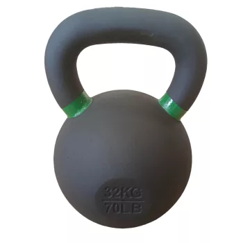 Kettlebell, porfestett öntöttvas, Salta - 32 kg
