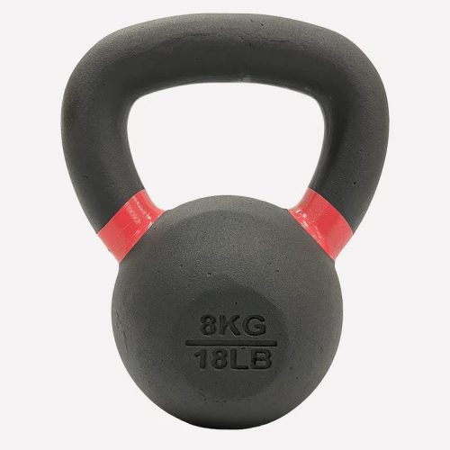 Kettlebell, porfestett öntöttvas, Salta - 8 kg