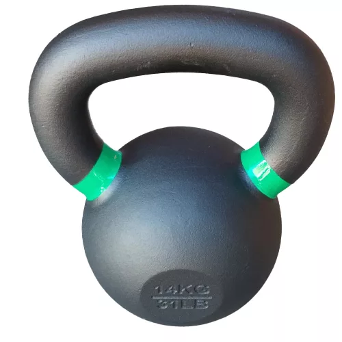 Kettlebell, porfestett öntöttvas, Salta - 14 kg