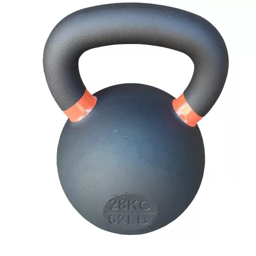 Kettlebell, porfestett öntöttvas, Salta - 28 kg