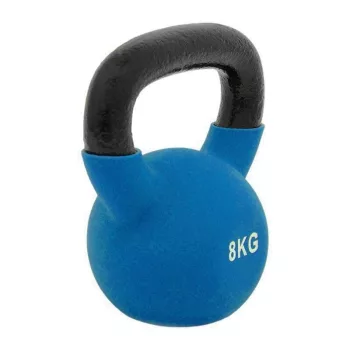 Vinyl bevonatú vas kettlebell, Salta - 8 kg