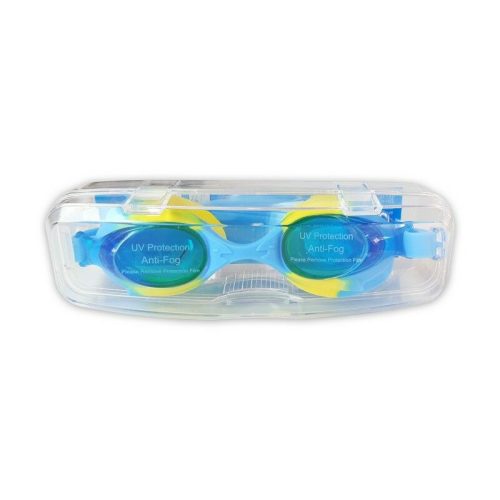 Gyerek úszószemüveg, UV védelemmel, SG700 - Kék-Sárga