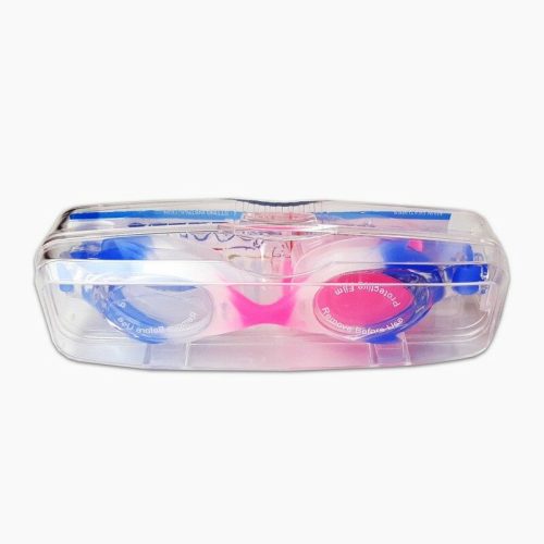 Gyerek úszószemüveg, UV védelemmel, SG700 - Kék-Fehér-Pink
