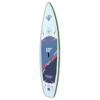 SUP deszka Apex, 365x80x15cm, 2 rétegű, GreenDuck