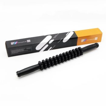 Masszírozó rúd, flexibilis, 45x4,6 cm, Salta - Fekete