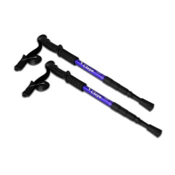   Túrabot, állítható hosszúsággal, alumínium, 107 cm, Salta - Kék