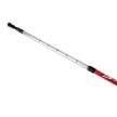 Túrabot, állítható hosszúsággal, alumínium, 134 cm, Salta - Piros