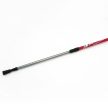 Túrabot, állítható hosszúsággal, alumínium, 133 cm, Salta - Piros