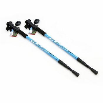   Túrabot, állítható hosszúsággal, alumínium, 133 cm, Salta - Világoskék