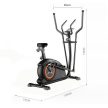 Elliptikus tréner, Pro, Salta - Fekete