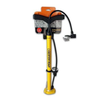 Multifunciós pumpa, nyomásmérővel - Sárga