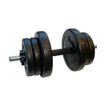 Súlyzókészlet, műanyag, Robust - 10 kg