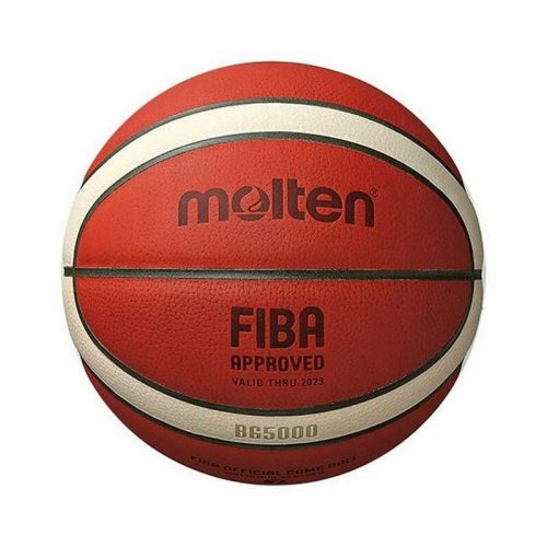 Kosárlabda, valódi bőr, 6-os méret, FIBA, Molten