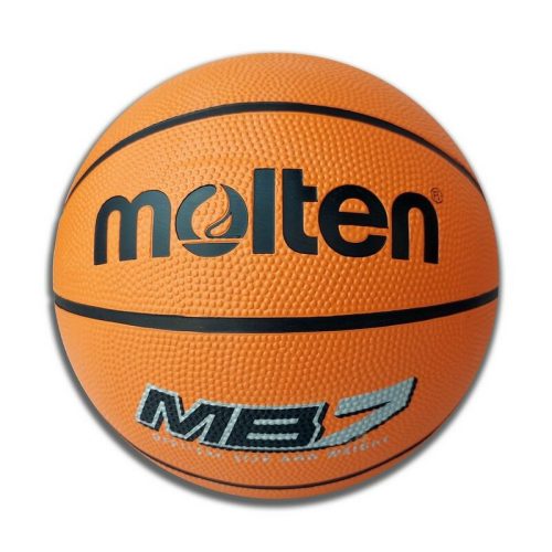 Kosárlabda, gumi, narancs színű, 7-es méret, Molten