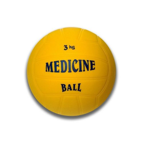 Medicin labda, sportmintás, 180mm, Plasto Ball - 3 kg
