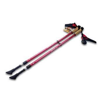 Túrabot, alumínium, Spartan - Piros