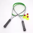 Speedminton gyorstollaslabda szett, 2 ütővel, 3 labdával, Spartan