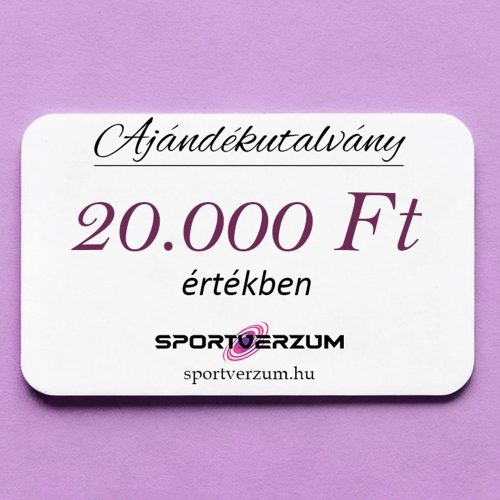 Ajándékutalvány, 20000 Ft értékben