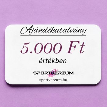 Ajándékutalvány, 5000 Ft értékben