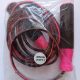 Ugrálókötél, 305 cm, PVC, csapágyazott - Fekete, Pink
