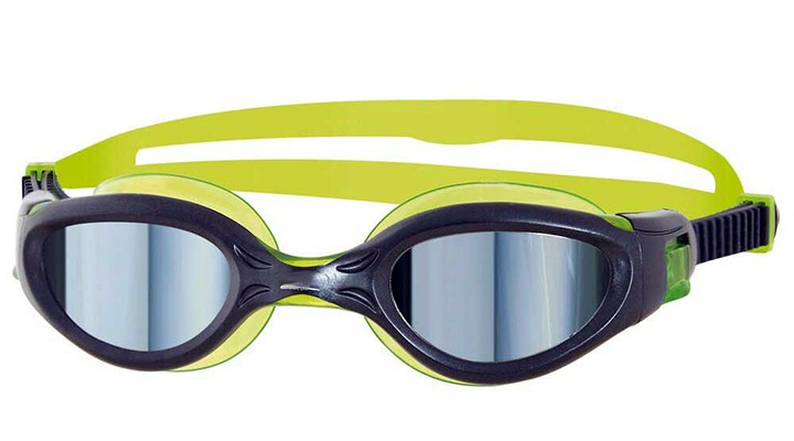 Tükrös lencséjű úszószemüveg, erős napsütésben is védik a szemedet